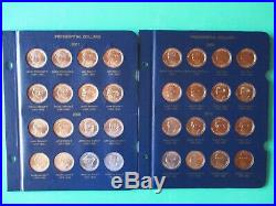 Presidential Dollars Complete BU Set P&D (78) Coins Album