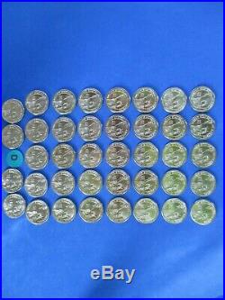 Presidential Dollars Complete BU Set P&D (78) Coins Album