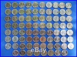 Presidential Dollars Complete BU Set P&D (78) Coins Tubes