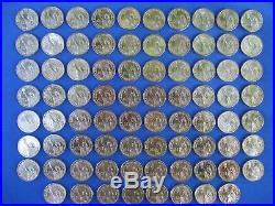 Presidential Dollars Complete BU Set P&D (78) Coins Tubes