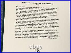 Presidential Proofs 2007s thru 2019s Complete Set In Littleton Album (39 coins)