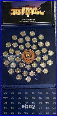 Presidential dollar coins complete set