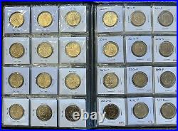 Presidential dollar coins complete set (80 Coins) P D, BU