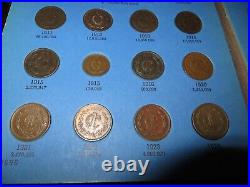 RARE! COMPLETE Set Mexico Centavos 1905-1972 63 coins All Keys & Zapata Issue