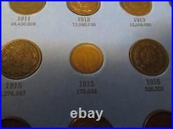 RARE! COMPLETE Set Mexico Centavos 1905-1972 63 coins All Keys & Zapata Issue