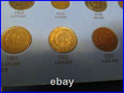 RARE! COMPLETE Set Mexico Centavos 1905-1972 63 coins All Keys & Zapata Issue