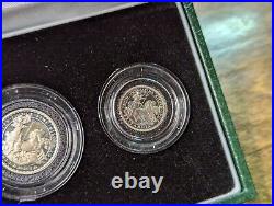 Rare 1997 4 Coin Britannia Silver Proof Set Complete