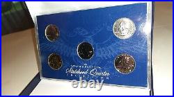 Rare Uncirculated Michigan D 2004 Complete Statehood Quarter Collection Set of 5