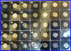 Reduced! 1950-1998 Washington Quarters Complete Set Gem Proof/sms In Eagle Album