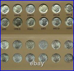 Roosevelt Dime Complete Set 1946-2008 DANSCO (NO PROOFS) Mostly Uncirculated