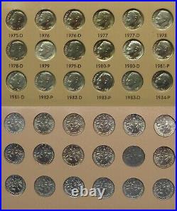 Roosevelt Dime Complete Set 1946-2008 DANSCO (NO PROOFS) Mostly Uncirculated