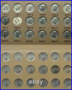 Roosevelt Dime Complete Set 1946-2008 DANSCO (NO PROOFS) Mostly Uncirculated