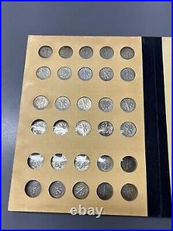 Roosevelt Dimes 1946-1964 Library Of Coins Complete Set Volume 11