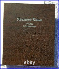 Roosevelt Dimes Complete Set 1946 To 2002 Bu 168 Coins In Danso Album