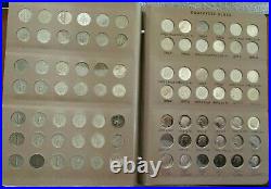 Roosevelt Dimes Complete Set 1946 To 2002 Bu 168 Coins In Danso Album