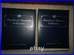 STATEHHOD QUARTER COLLECTION-Postal Society-Complete Mint Set withAlbums