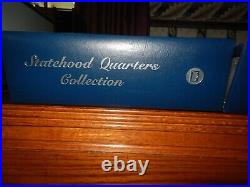 STATEHHOD QUARTER COLLECTION-Postal Society-Complete Mint Set withAlbums