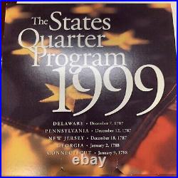 STATES QUARTER PROGRAM 1999-2008 Box Set ALL 50 STATES COMPLETE! D Mint