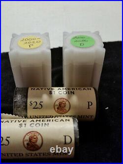 Sacagawea/Native American Dollar Set (44 cions) Complete P&D Uncirculated set