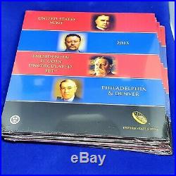 Sealed 2007-2016 Presidential $1 Uncirculated Complete 10-set Collection