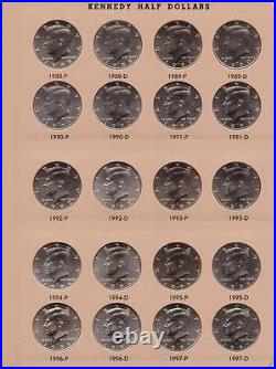 Set / Collection Kennedy Halves 1964 2015 PD complete all BU 96 pieces