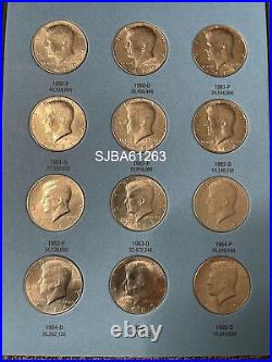 Sheila629 Kennedy Half Dollar COMPLETE Set 1964-2003 71 with 7 SILVER coins