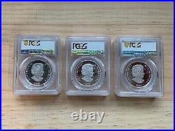 Silver Canadian Multifaceted Complete Set PCGS FDOI PR70DCAM (Wolf, Bear, Lynx)