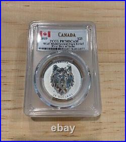 Silver Canadian Multifaceted Complete Set PCGS FDOI PR70DCAM (Wolf, Bear, Lynx)