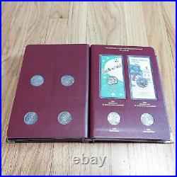 Soviet And Russian Animation 2017- 2021 25 Ruble Colored In Album Complete Set