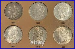 Spectacular 32 Coin COMPLETE 1878-1921 Morgan Silver Dollar Date/Mint Set GEM/BU