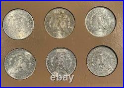 Spectacular 32 Coin COMPLETE 1878-1921 Morgan Silver Dollar Date/Mint Set GEM/BU