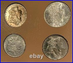 Spectacular 32 Coin COMPLETE 1878-1921 Morgan Silver Dollar Date/Mint Set GEM/BU