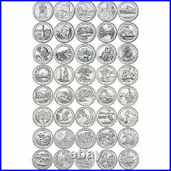 State, Territory, ABQ Quarters COMPLETE SET 1999-2021 PD&S 270 Unc qtrs REDUCED