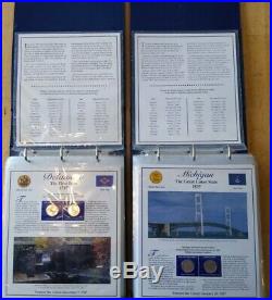 Statehood Quarters Collection Postal Commemorative Society Complete Set