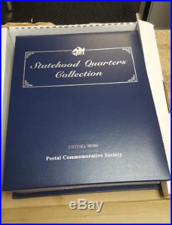 Statehood Quarters Collection Postal Commemorative Society Complete Set Mint