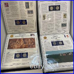 Statehood Quarters Collection Postal Commemorative Society Vol 1 2 Complete 50