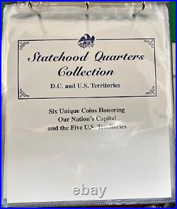 Statehood Quarters Collection Volume 1 & 2 + D. C. & U. S. Territories-Complete