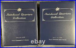 Statehood Quarters & Stamp Collection Volume 1 & 2 COMPLETE