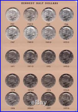 Superb 1964 2018 Complete Brilliant Uncirculated P And D Kennedy Half Set