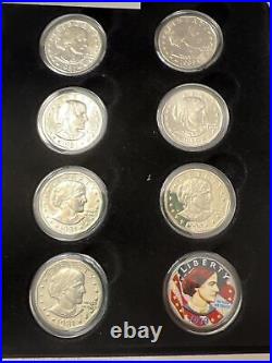 Susan B Anthony Complete Coin Set Please Read Description Mint Condition