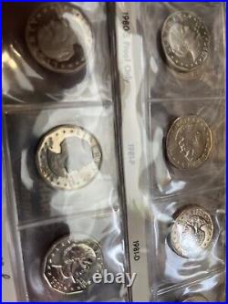 Susan B. Anthony Complete Set Including Type 2 Rare Proof Dollars! 47 Coins