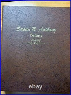 Susan B. Anthony Dollar Complete 18-Coin Set (Dansco Album)