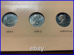 Susan B. Anthony Dollar Complete 18-Coin Set (Dansco Album)