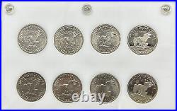 Susan B Anthony Dollar Complete Set Includes Type 2 Proofs in CAPITAL PLASTICS