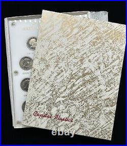 Susan B Anthony Dollar Complete Set Includes Type 2 Proofs in CAPITAL PLASTICS