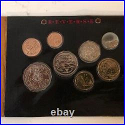 The 1990 Coin Set Uncirculated - Royal Australian Mint - Complete as shown