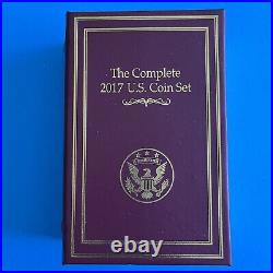 The Complete 2017 U. S. Coin Set Collection