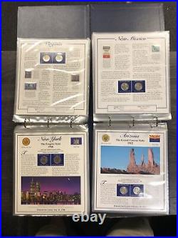 The Complete 50 State Quarter Collection + Territories (56) Pages Vol 1 & Vol2