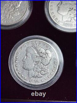 The Complete First Year U. S. Morgan Silver Dollar Mint Set In-Box MINT