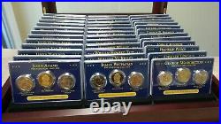 The Complete U. S. Presidential Coins Collection 36 Sets Included Nice! A122